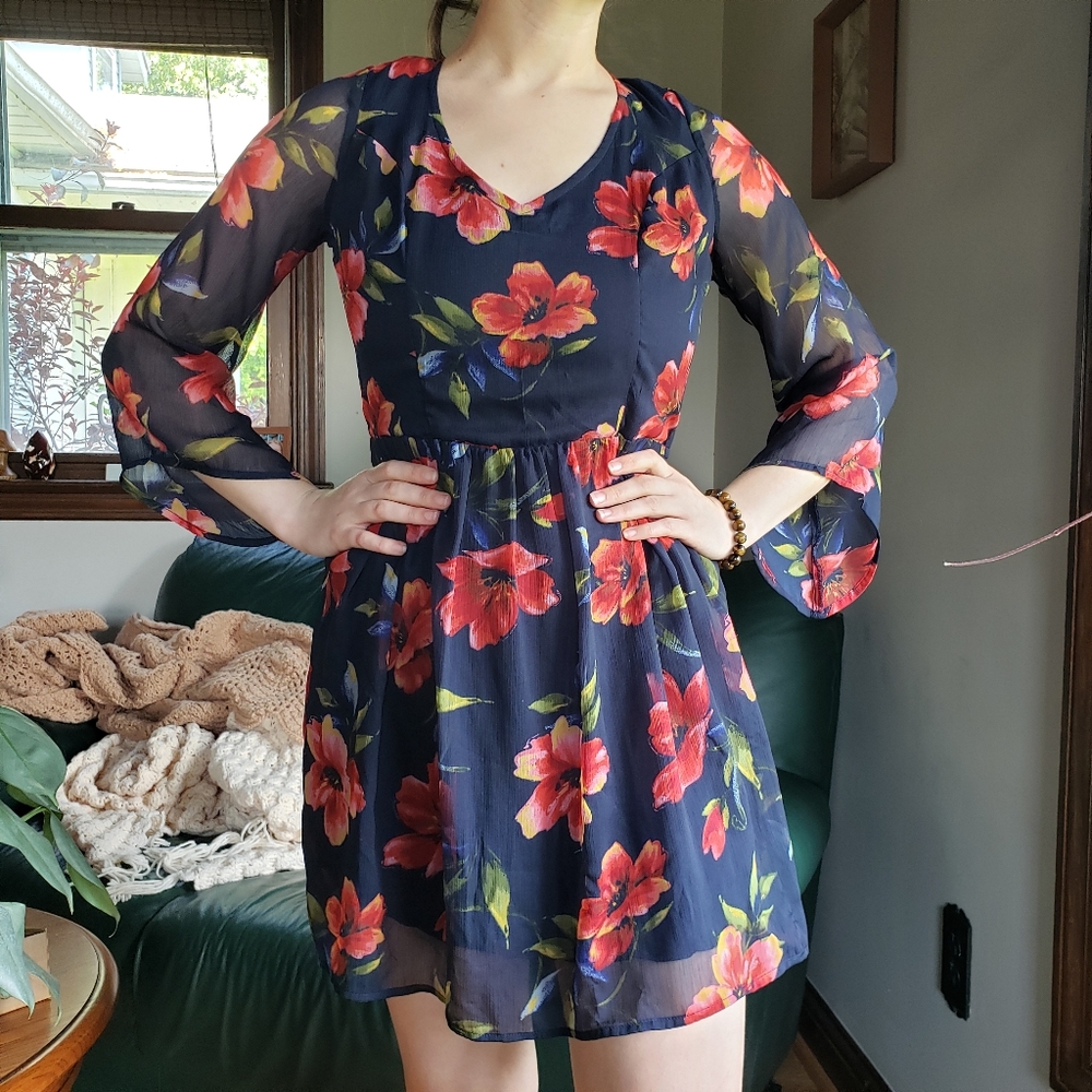 Hollister floral dress
